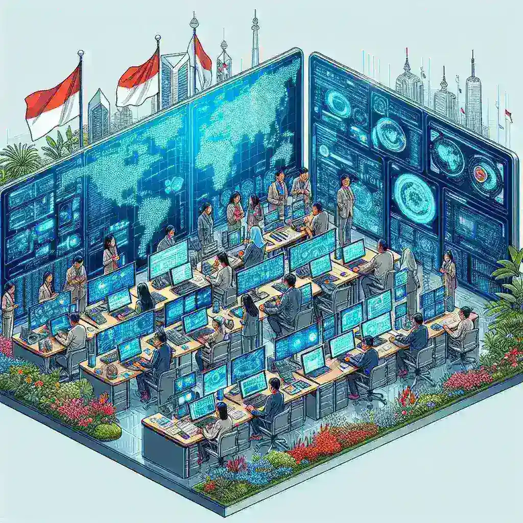 Indonesia Tingkatkan Kapasitas Pusat Komando Siber Nasional dengan Teknologi Baru