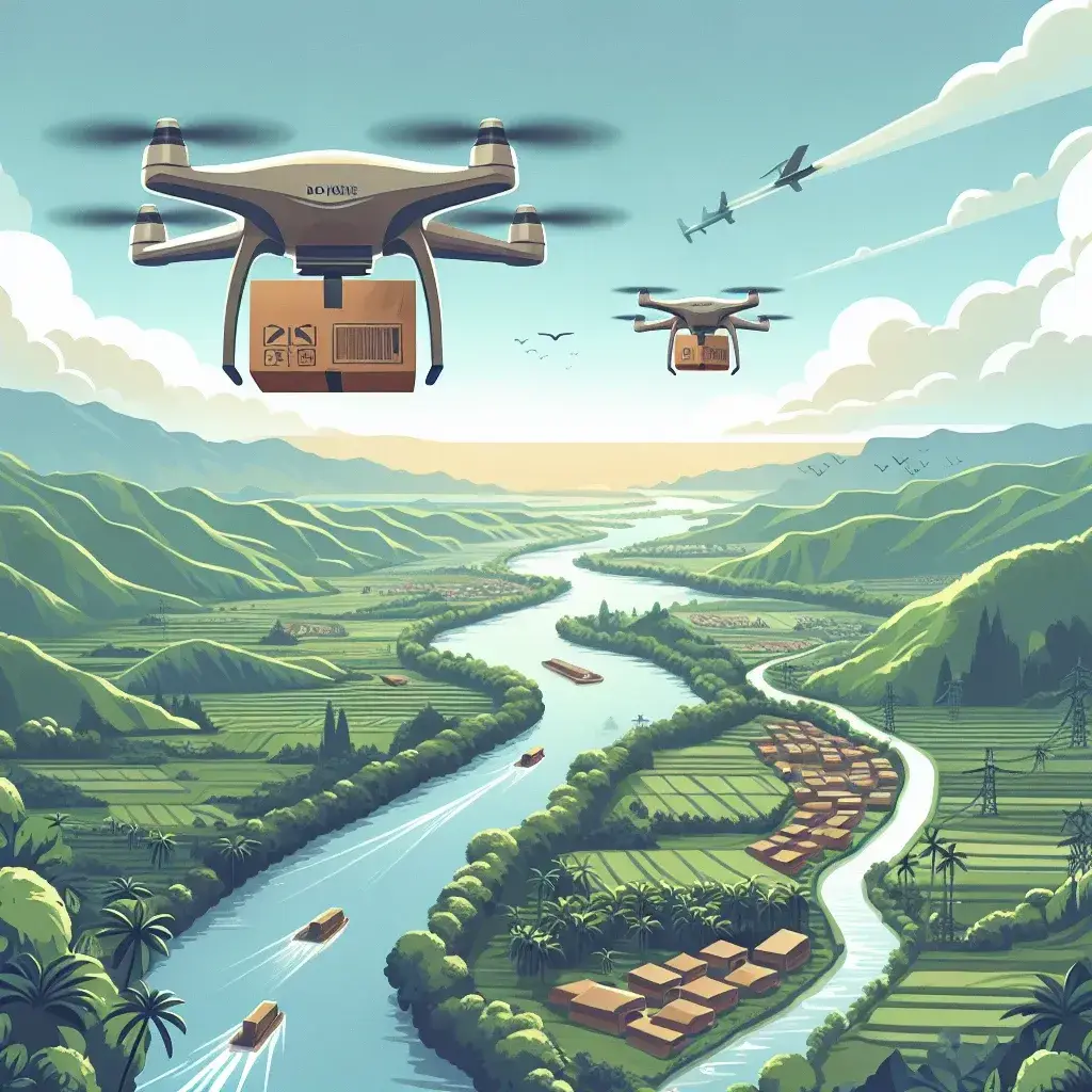 Startup Logistik Indonesia Manfaatkan Drone untuk Distribusi Cepat di Daerah Terpencil