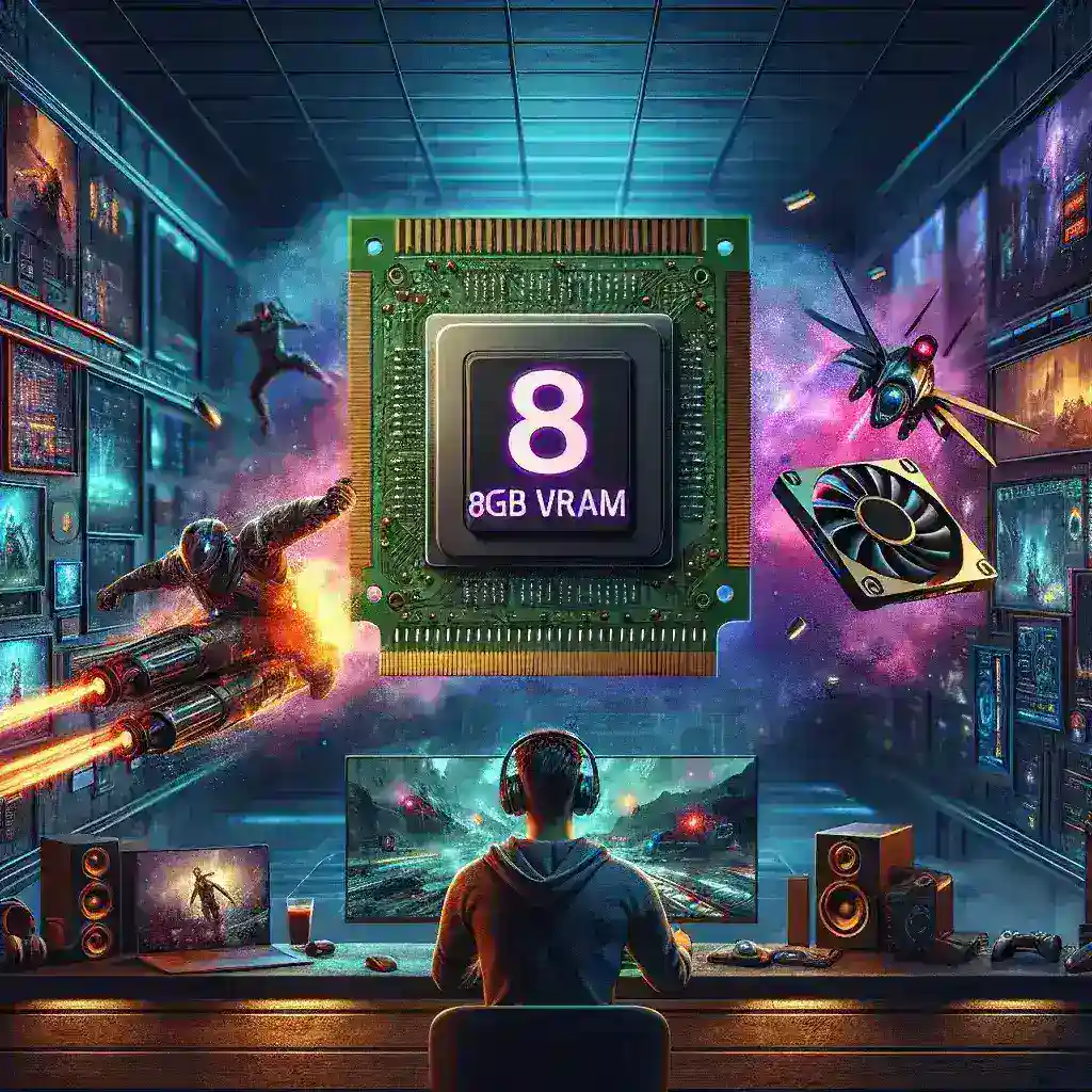 Apa perdebatan mengenai 8GB VRAM dalam gaming modern?